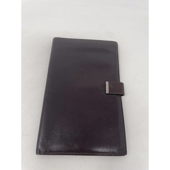 World Travel Advisors Mello Touch Cowhide Passport Baggage Rail Tickets Landing - Picture 1 of 9